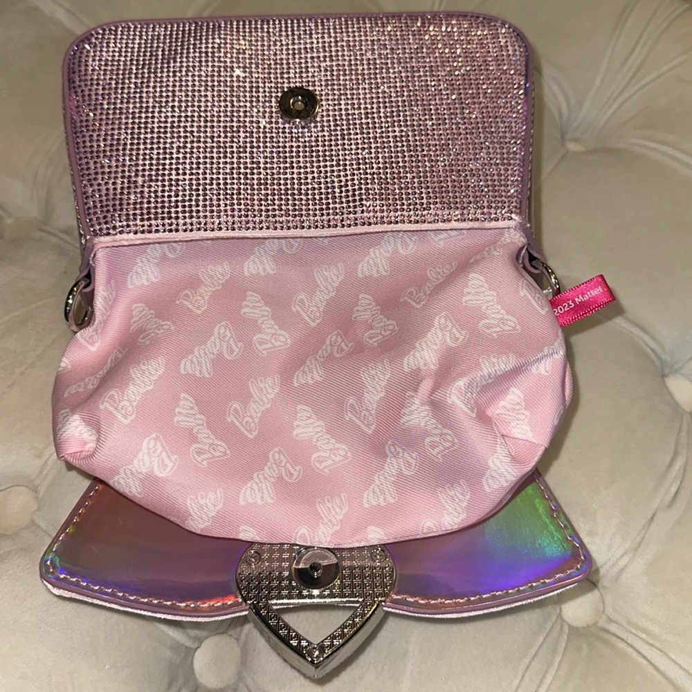 Aldo Pink Glitter Crossbody Bag - Picture 7 of 9